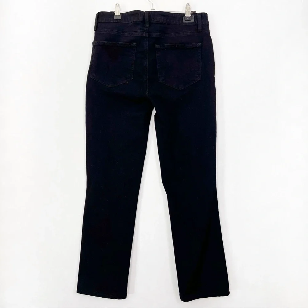 PAIGE Women's Hoxton Straight Leg‎ Black Shadow Jeans Size 29 - Picture 8 of 15